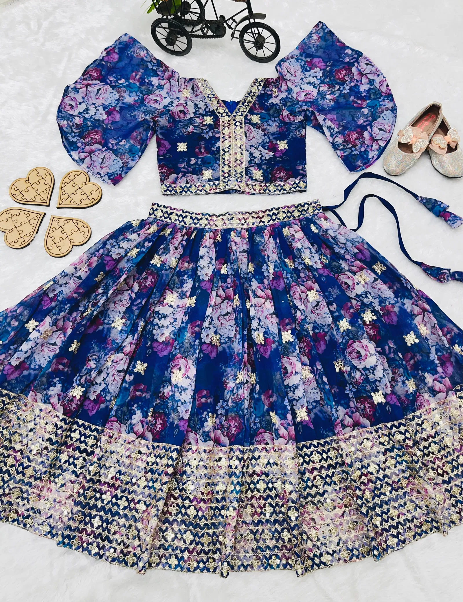 OC 156 Girls Wear Lehenga Choli Kids Wholesale Price In Surat
